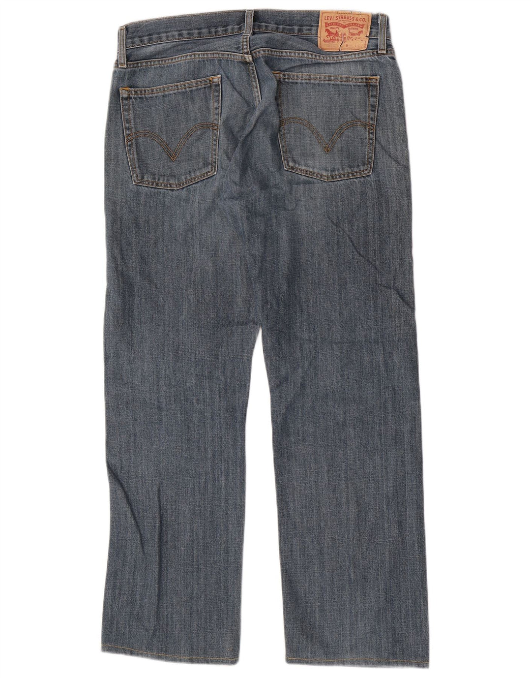 Levi's muške 514 ravne traperice W36 L31 plavi pamuk