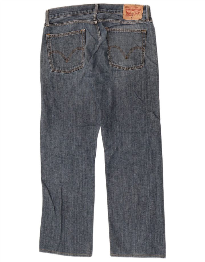 Levi's muške 514 ravne traperice W36 L31 plavi pamuk