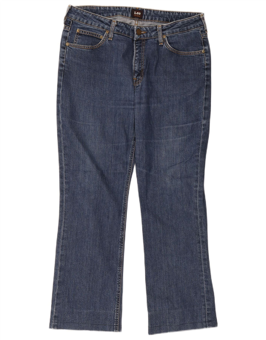 Muške traperice Lee Bootcut W33 L33 Plavi pamuk