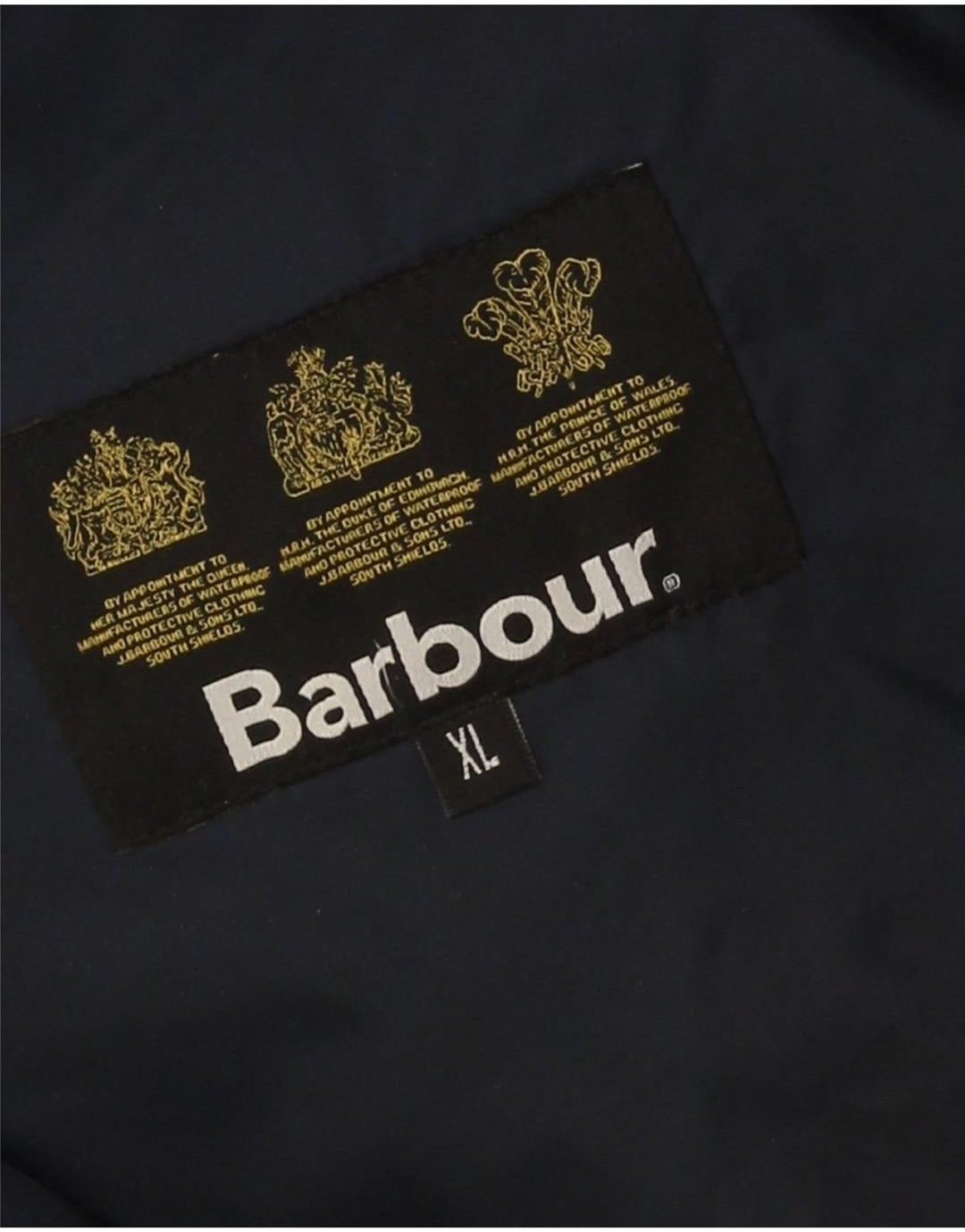Barbour muška prošivena jakna UK 42 XL tamnoplava