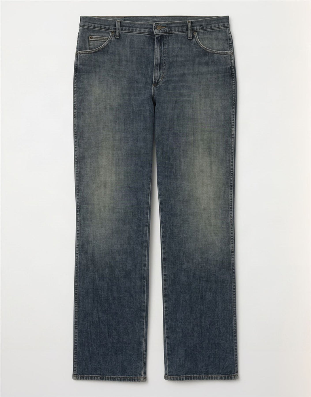 Muške traperice Wrangler Bootcut W38 L34 plavi pamuk