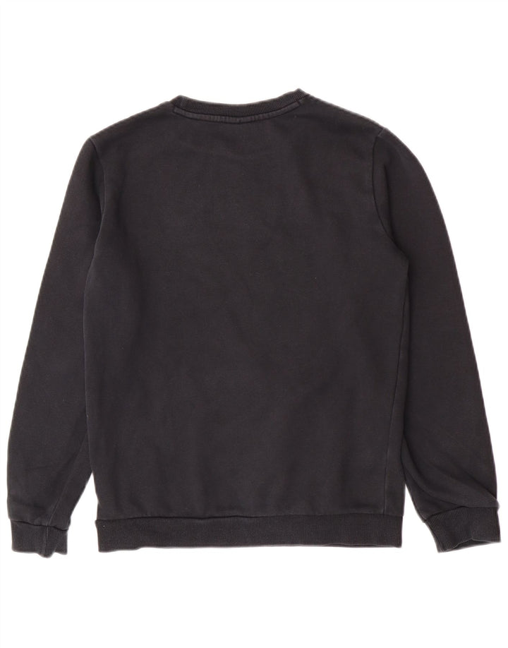 Puma Boys Graphic Sweatshirt Džemper 13-14 godina crni pamuk