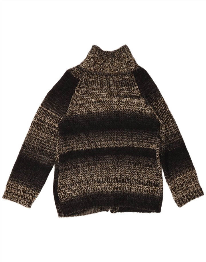 Vintage muška srednja crna flekasta vuna