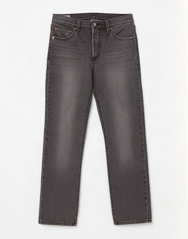 Levi's muške 501 ravne traperice W28 L27 sivi pamuk