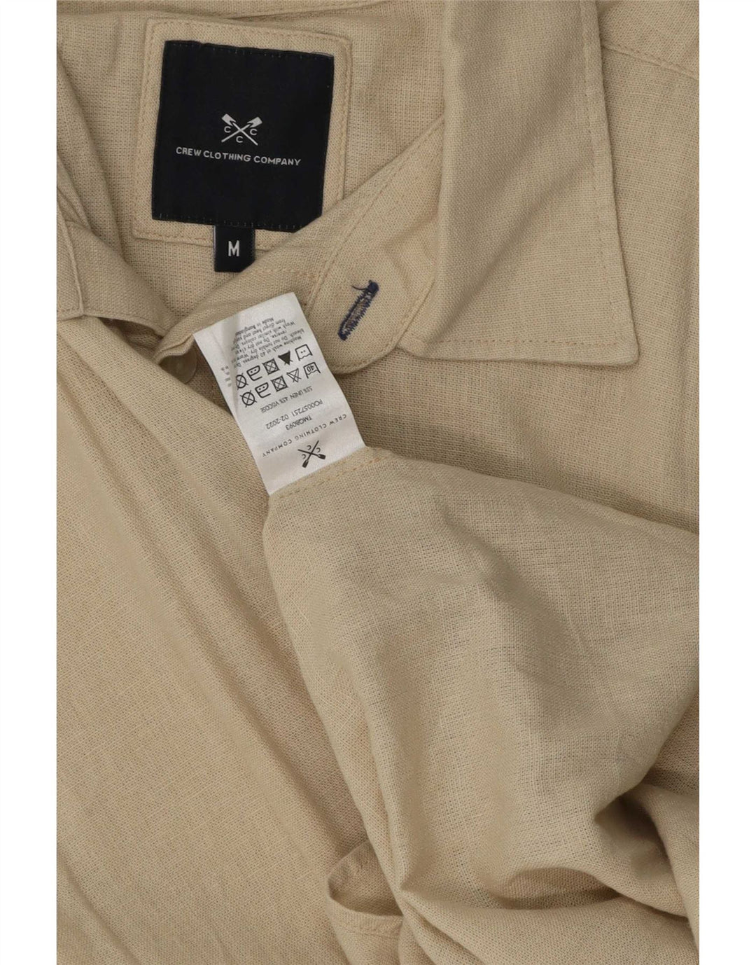 Crew Clothing Muška košulja Srednje bež platno
