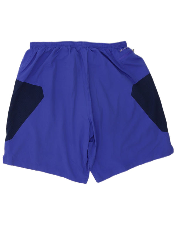Nike muške Dri Fit sportske kratke hlače XL Purple Colourblock