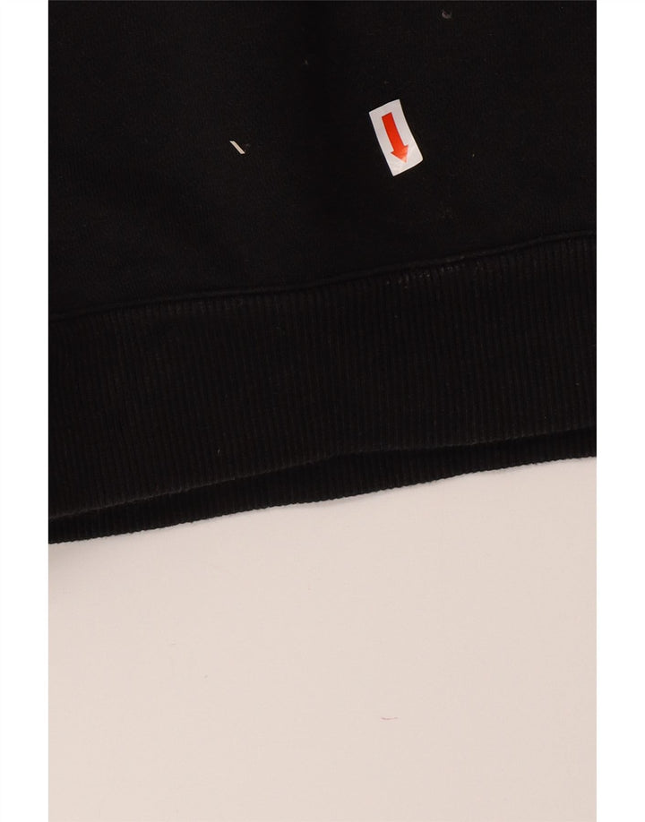 REEBOK muška majica s kapuljačom XL, crni pamuk