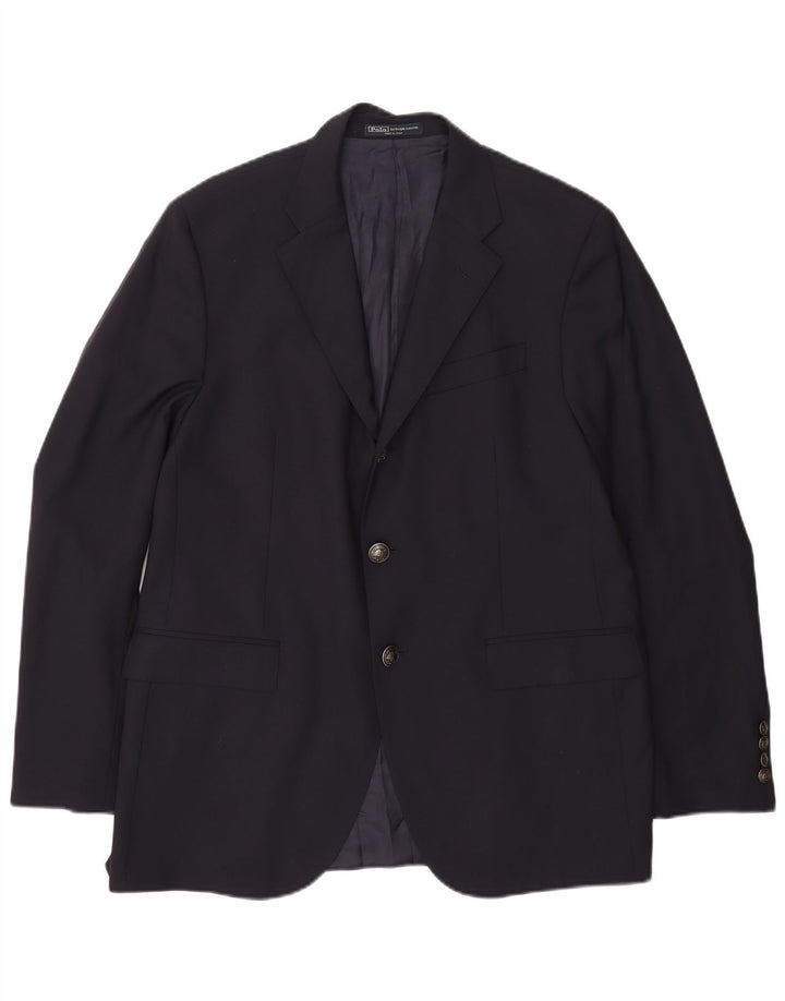 Polo Ralph Lauren muška jakna sa 2 gumba IT 54 XL tamnoplava vuna