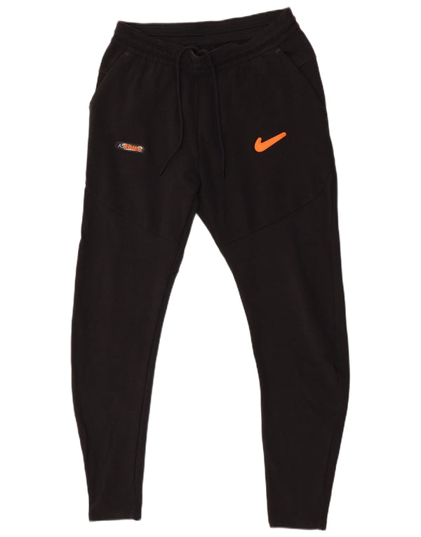Ženske hlače za trenirku Nike UK 14 Srednje crni pamuk