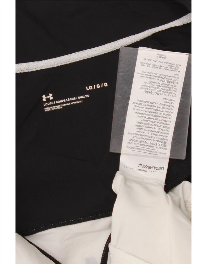 UNDER ARMOUR Ženski pulover Trenirka Top UK 16 Large White Colourblock