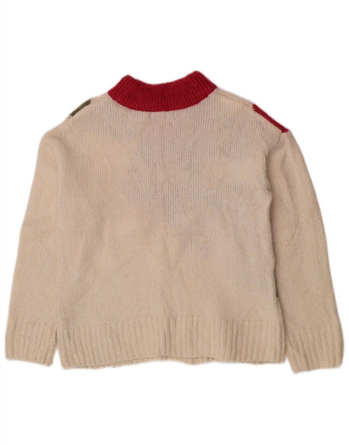 Marks & Spencer ženski džemper s kornjačičastim ovratnikom UK 10 Small Off White