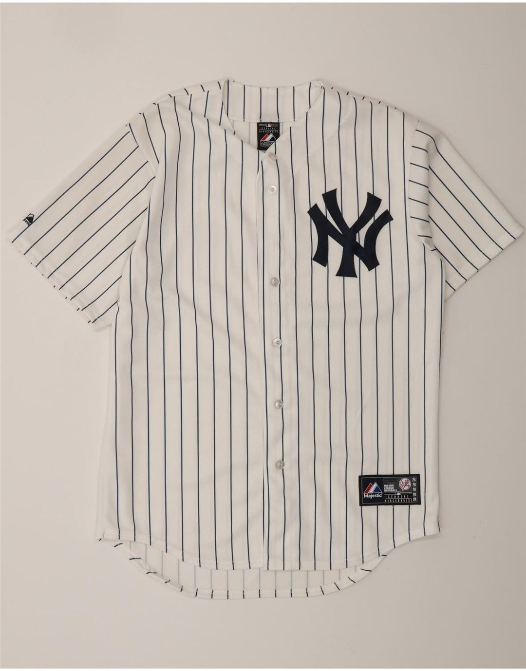 MAJESTIC Muška majica New York Yankees Graphic Dres srednje bijele pruge