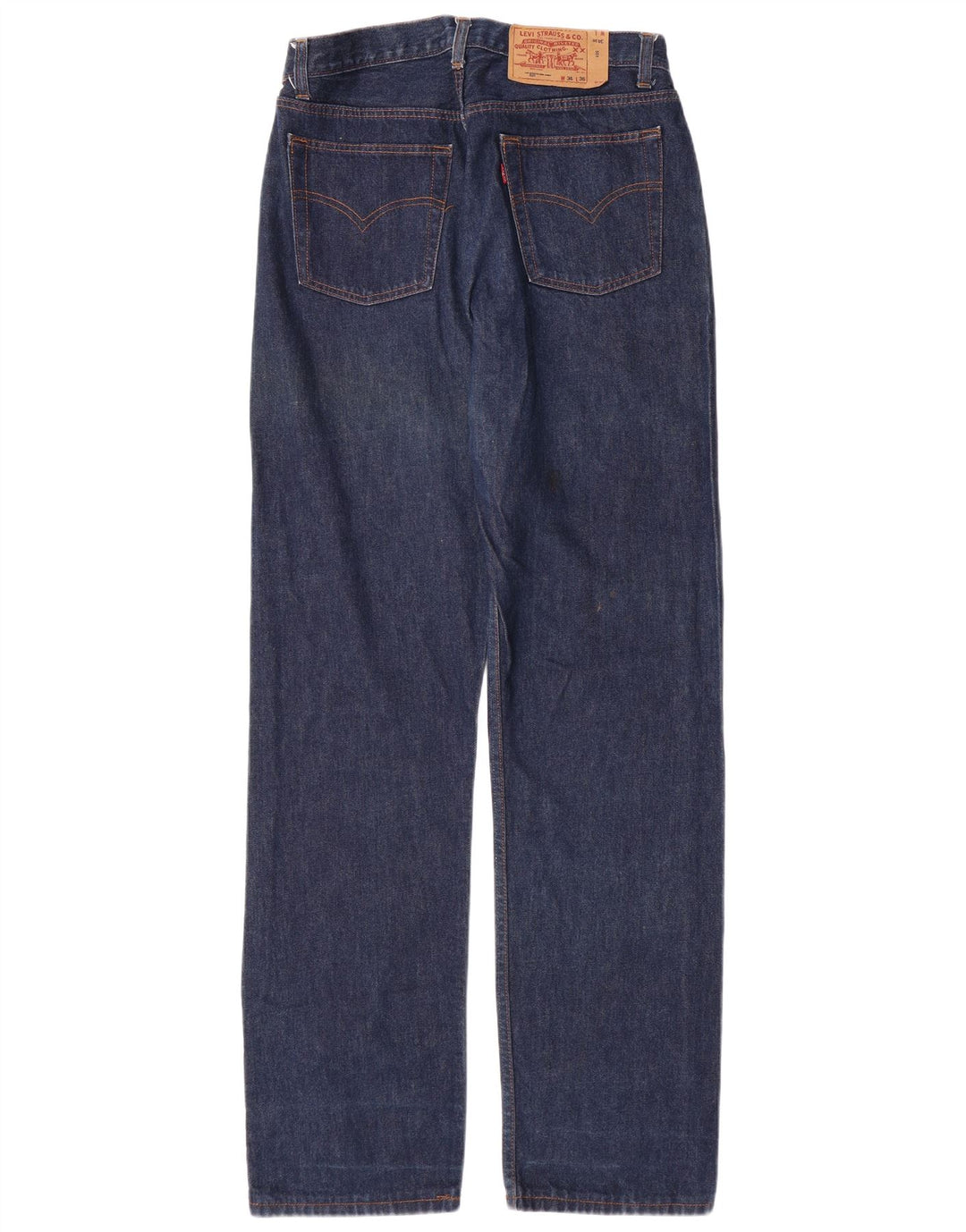 LEVI'S muške 501 ravne traperice W34 L36 tamnoplave