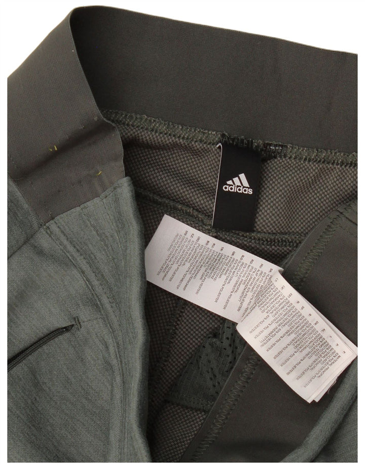 Adidas ženske hlače za trenirku UK 14 veliki zeleni poliester