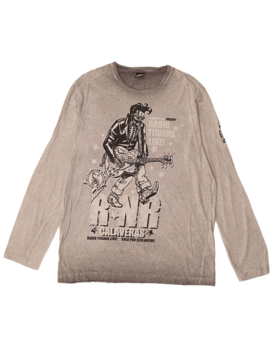 Scorpion Bay muška majica dugih rukava XL sivi pamuk