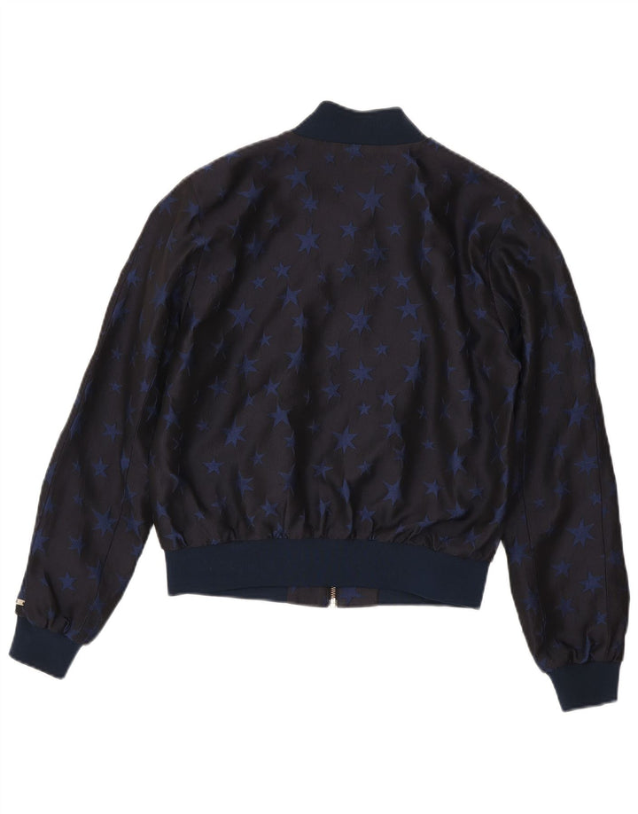 Tommy Hilfiger ženska bomber jakna US 6 srednje tamnoplave geometrije