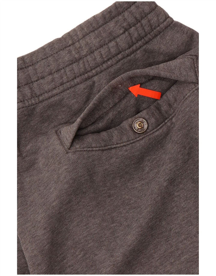 NIKE Ženska trenirka Hlače Joggers UK 10 Mali sivi pamuk