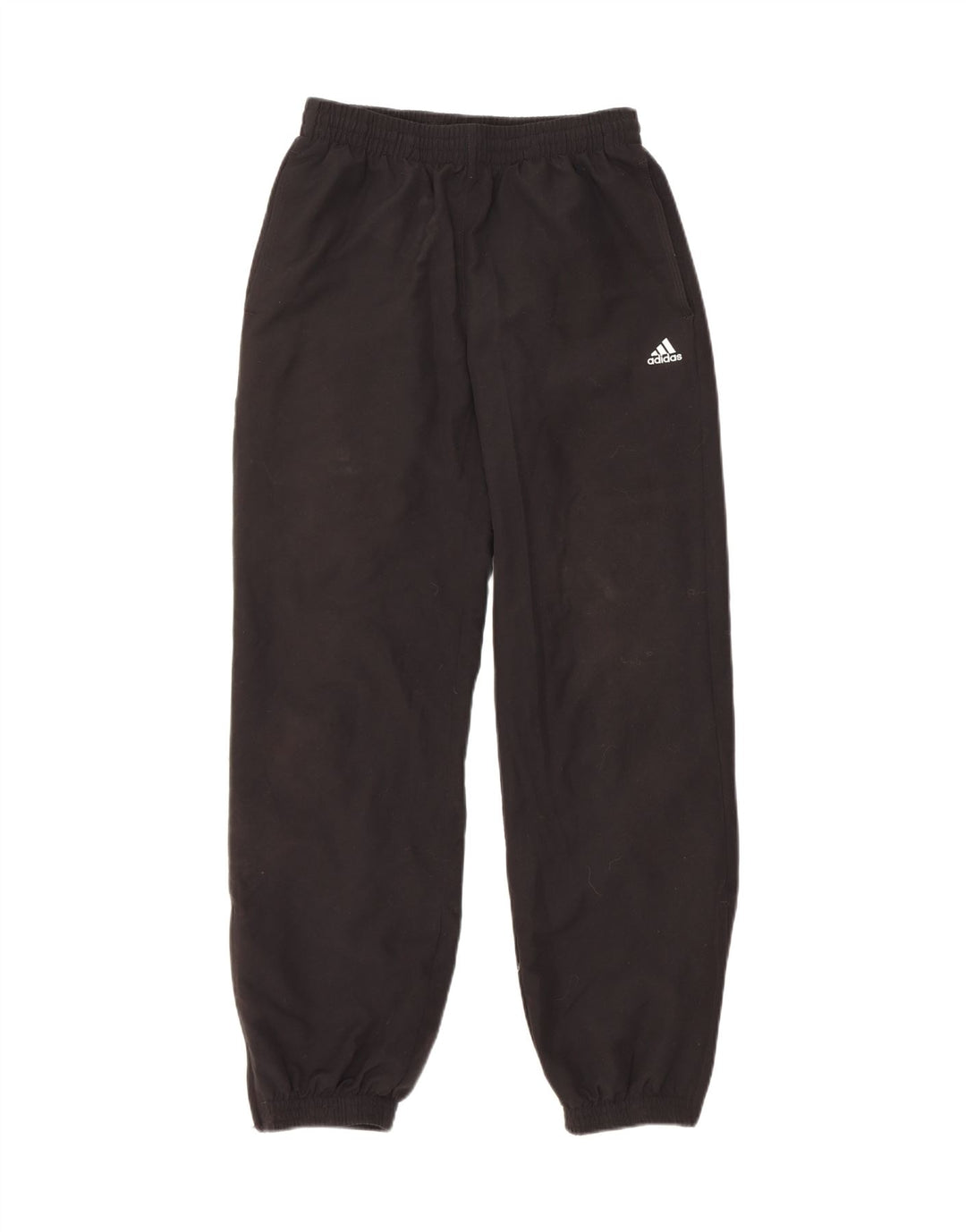 ADIDAS Boys Climalite Trenirka Hlače Joggers 13-14 Years Black
