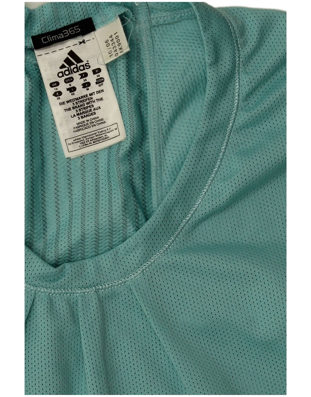 Adidas ženski prsluk Clima 365 Top UK 10 Mali plavi poliester