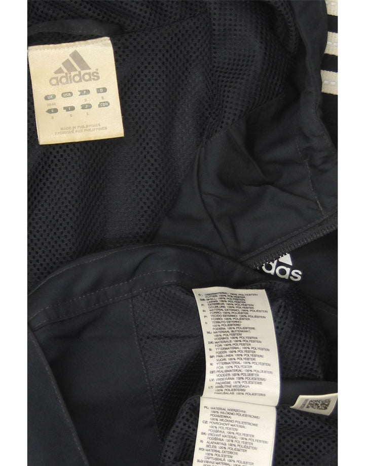 Adidas muška klimatska otporna jakna za kišu UK 38/40 srednje mornarsko plava poliester