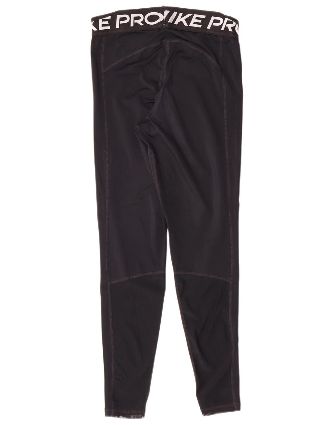 Nike Ženske Dri Fit Graphic Leggings UK 12 Srednje crne poliesterske sportske