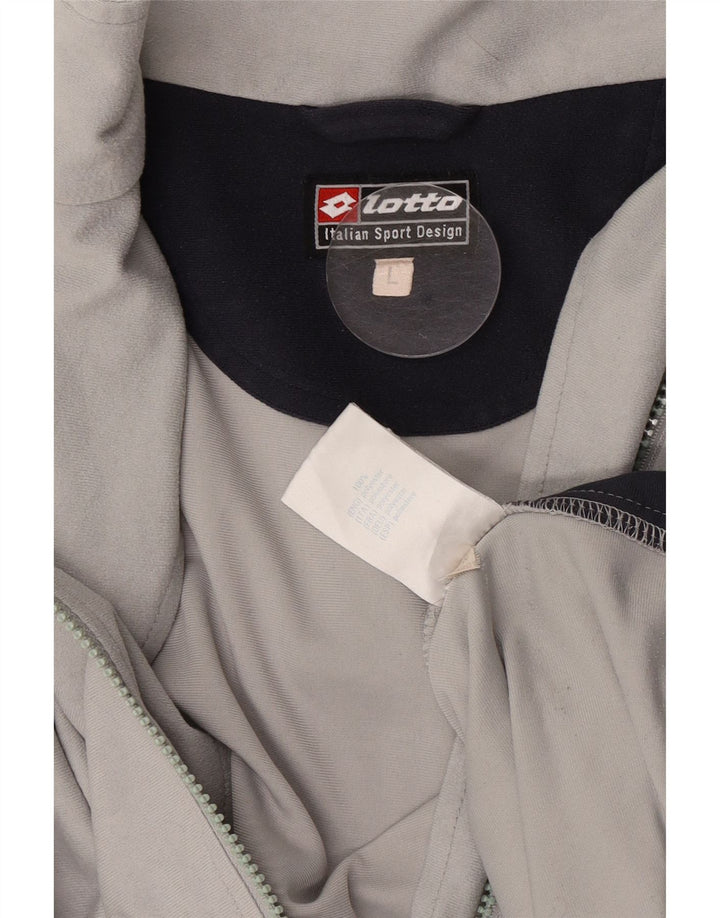 Lotto muška gornja jakna od sivog poliestera