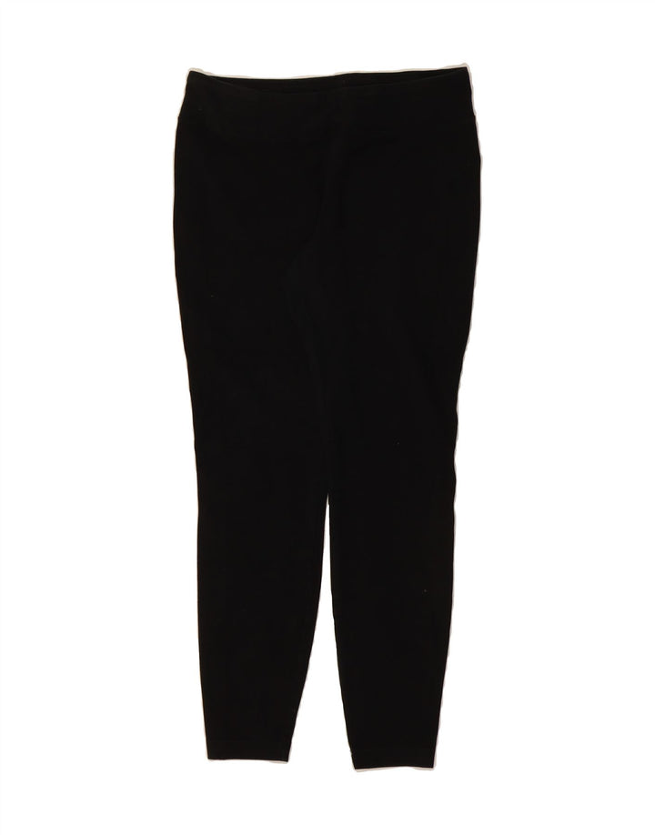 EDDIE BAUER Womens Leggings UK 14 Medium  Black Cotton Vintage Eddie Bauer and Second-Hand Eddie Bauer from Messina Hembry 