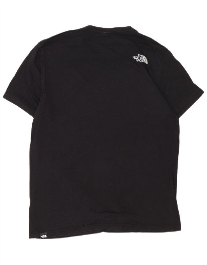 The North Face muška majica kratkih rukava srednji crni pamuk