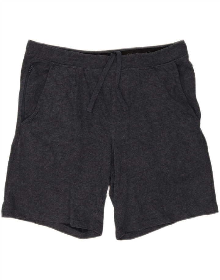 EDDIE BAUER Mens Sport Shorts Large  Navy Blue Cotton Vintage Eddie Bauer and Second-Hand Eddie Bauer from Messina Hembry 