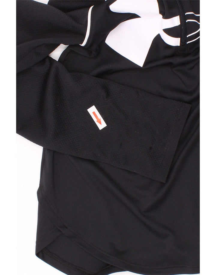 Under Armour Girls Fitted Graphic Majica dugih rukava 9-10 godina srednje crna