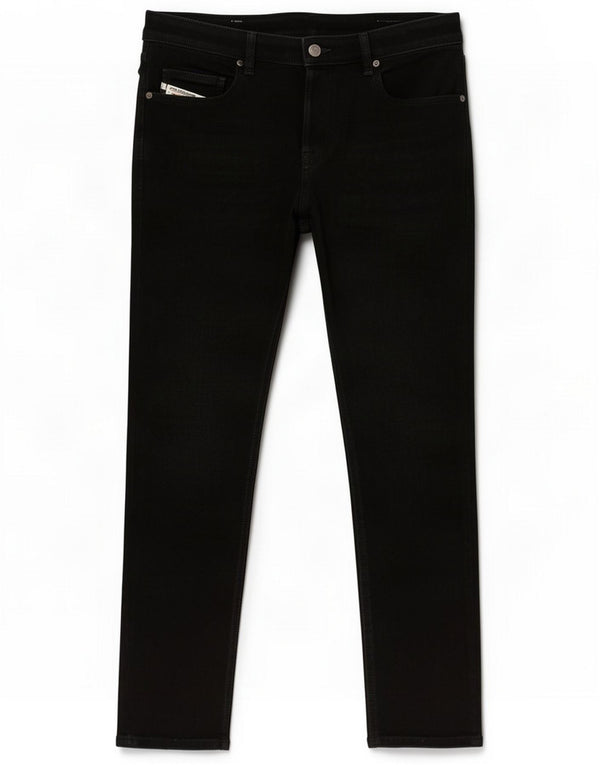 Diesel Mens Slim Jeans W34 L32 Black Cotton