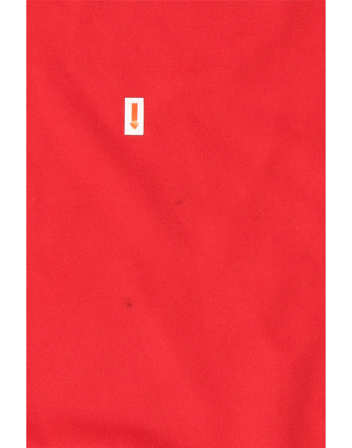 NIKE Boys Sweatshirt Džemper 12-13 godina veliki crveni poliester u boji