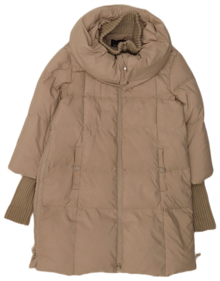 Max & Co. Ženska podstavljena jakna UK 10 Small Beige Poliester