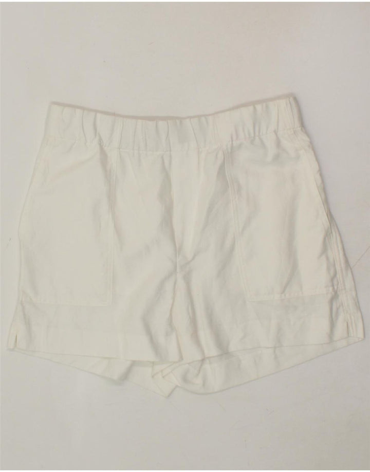 BANANA REPUBLIC Womens Chino Shorts Medium W30 White Acrylic Vintage Banana Republic and Second-Hand Banana Republic from Messina Hembry 