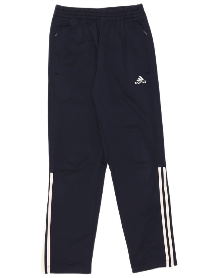 Adidas Hlače za trenirku za dječake 15-16 godina tamnoplave poliesterske