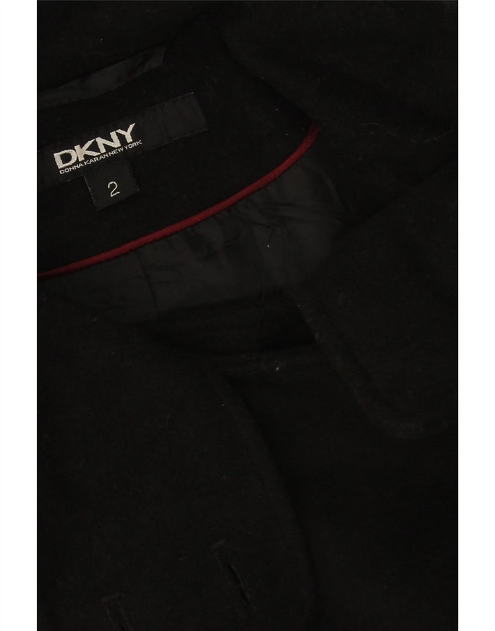 Dkny ženski preveliki kaput US 2 XS crne vune