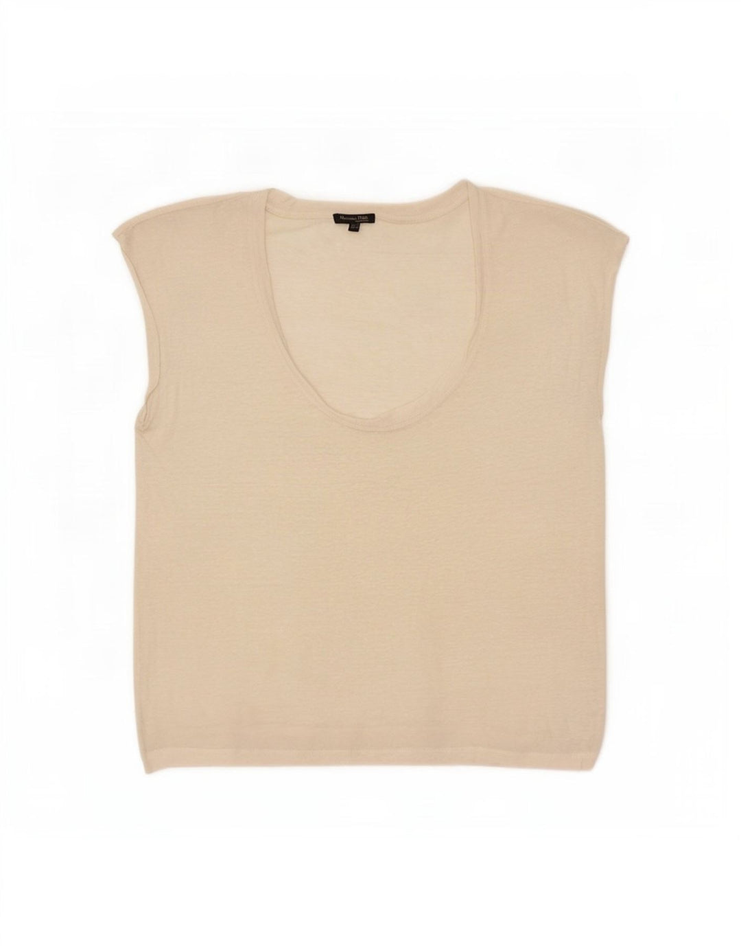 Ženski prsluk Massimo Dutti UK 14 srednje bijele boje