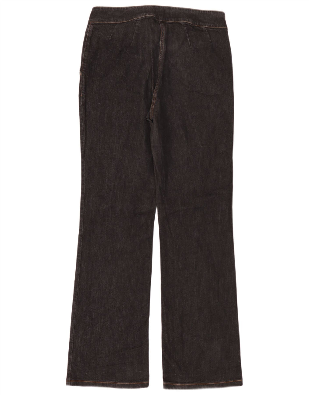 Ženske traperice Trussardi Bootcut W30 L32 crni pamuk