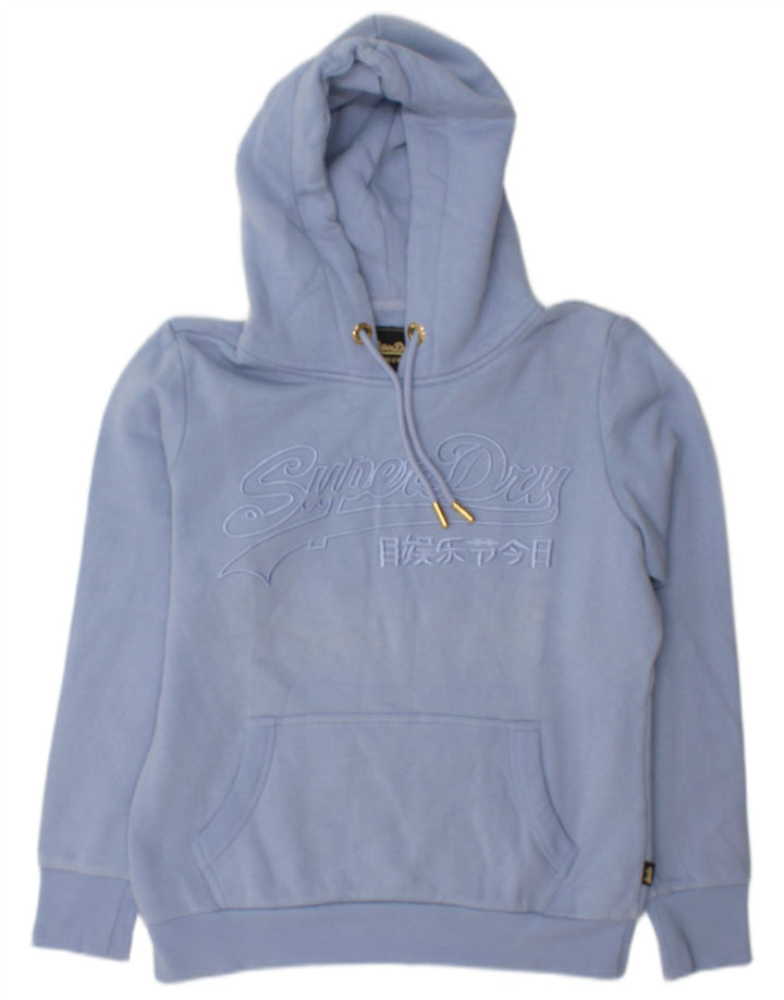 Superdry ženska majica s kapuljačom s grafičkim motivima UK 12 Srednje plava