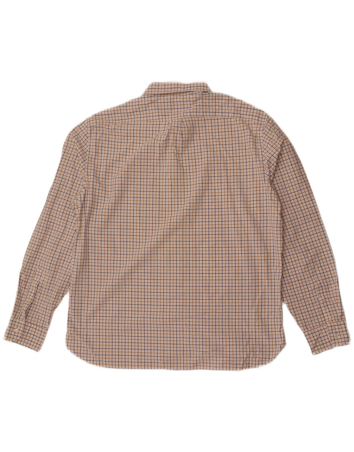 J. Crew muška klasična košulja XL bijeli karirani pamuk