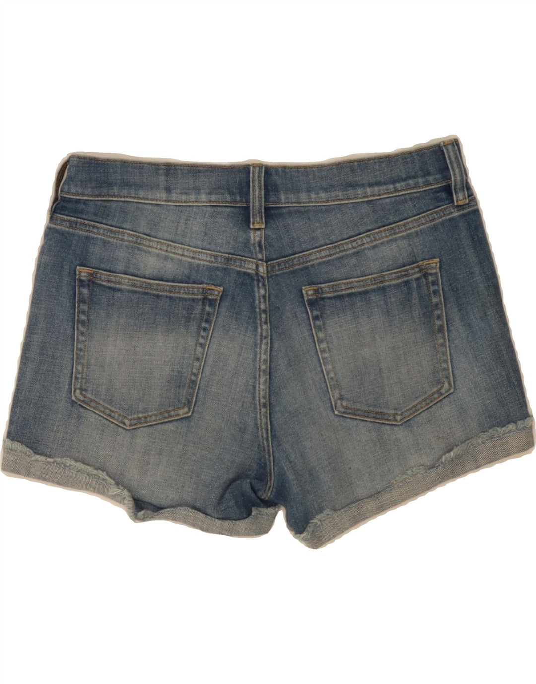 J. CREW Womens Denim Shorts W27 Small Blue Cotton Vintage J. Crew and Second-Hand J. Crew from Messina Hembry 