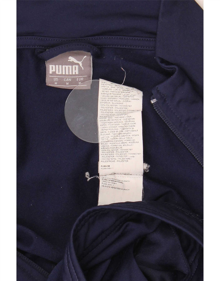 Puma muška gornja jakna od trenirke srednje tamnoplave boje od poliestera