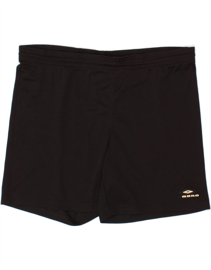 UMBRO Mens Sport Shorts Large  Black Polyester Vintage Umbro and Second-Hand Umbro from Messina Hembry 