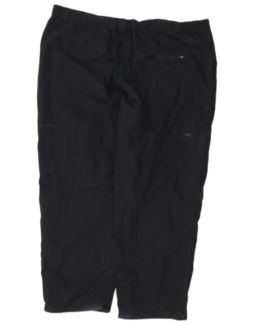 MOUNTAIN WAREHOUSE Muške ravne Cargo hlače W44 L27 crni poliester