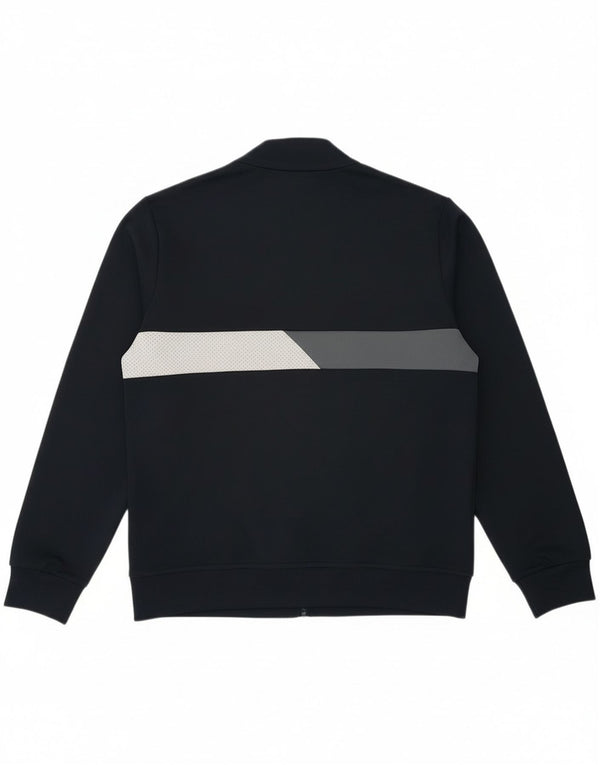 Gornja jakna od trenirke Adidas za dječake 13-14 godina tamnoplave boje