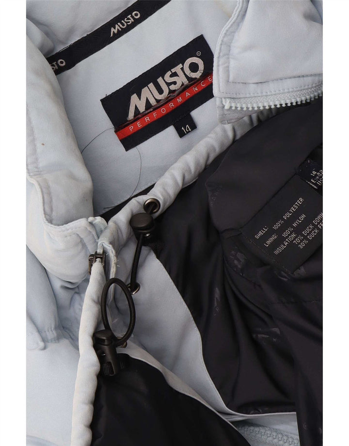 Musto ženska jakna s podstavom UK 14, veliki plavi poliester