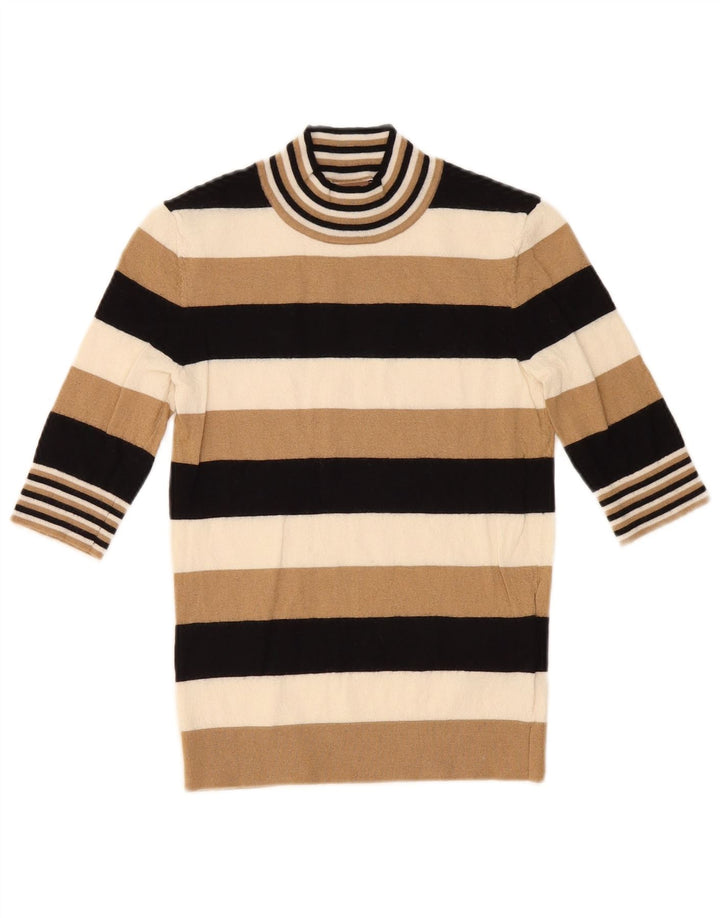 Hugo Boss ženski džemper s kornjačičastim ovratnikom UK 10 Small Multicolored