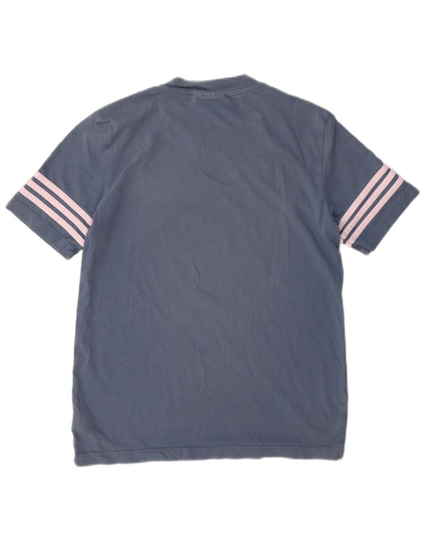Adidas ženska majica kratkih rukava s grafičkim motivima UK 10 Small Blue Cotton