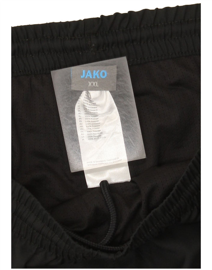 Jako muške hlače za trenirku 2XL W42 L32 crni poliester