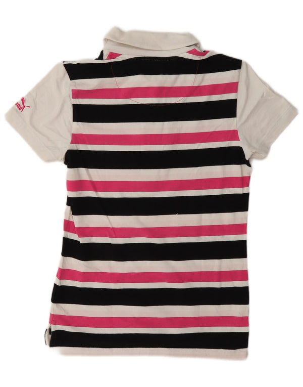 Puma ženska polo majica UK 10 na male raznobojne pruge